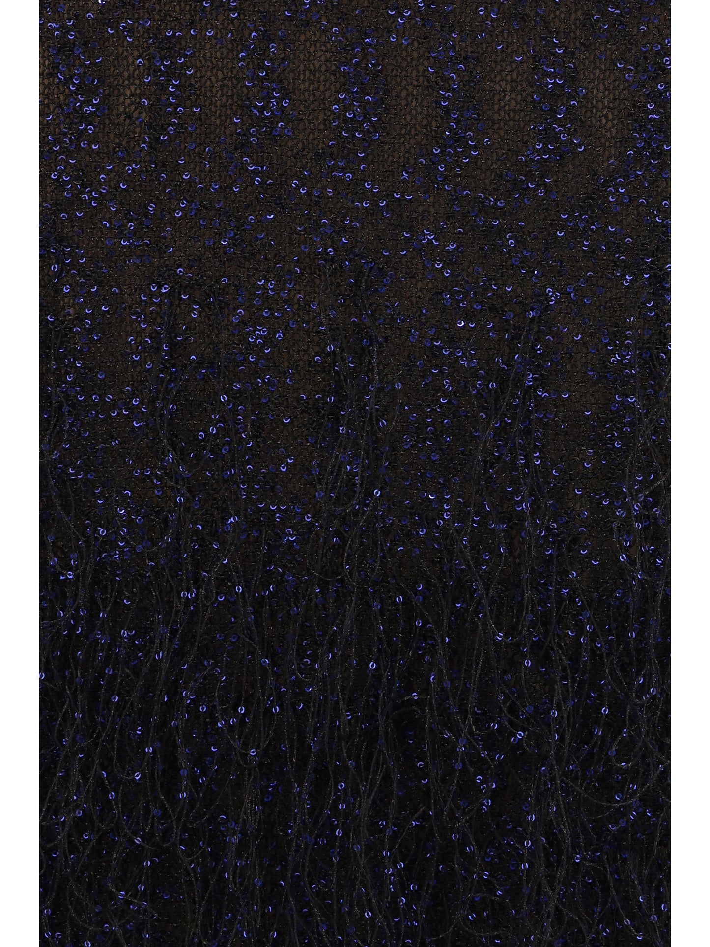 Dress Sequin-Knit Blue