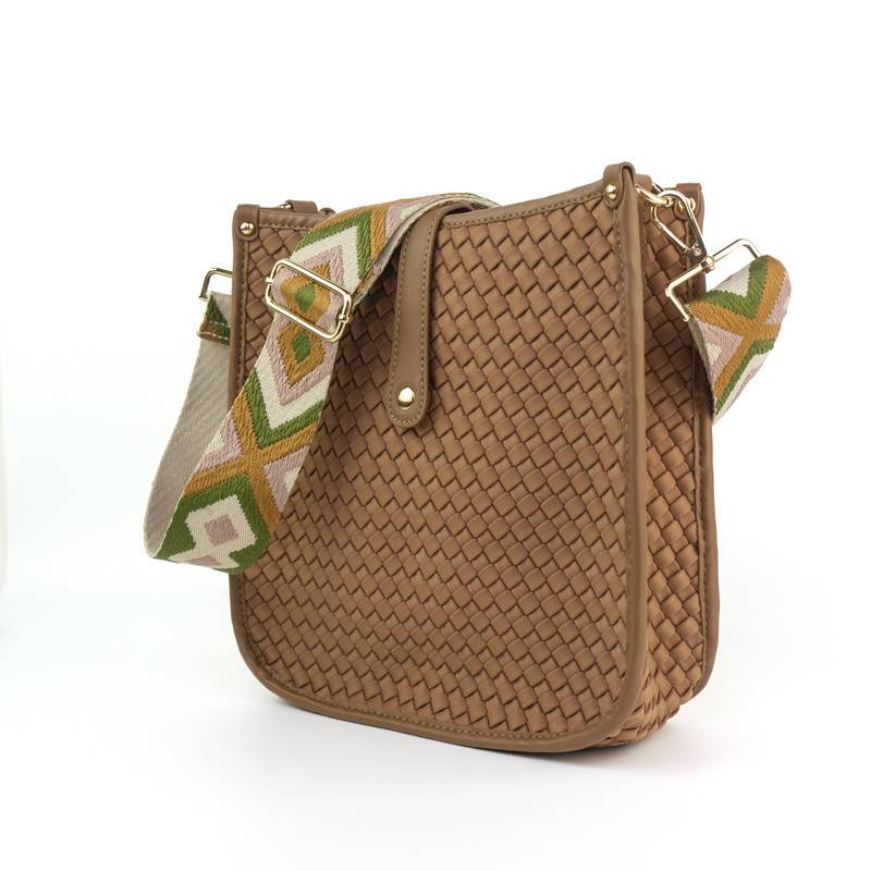 Threaded Pear Lea Woven Courier | Choose Your Strap