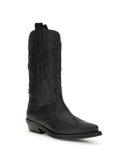 Western Boots Black
