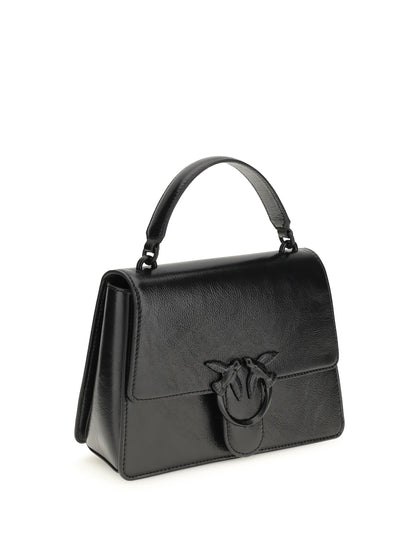 Handbag Love One Black Lambskin