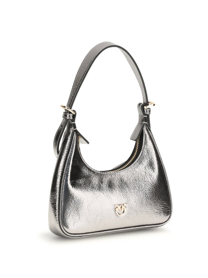 Shoulder Bag Baby Lambskin Anthracite/Gold