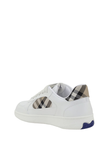 Leather Sneakers White/Sand