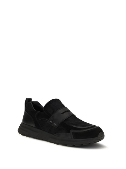 Loafers Black Calf Leather