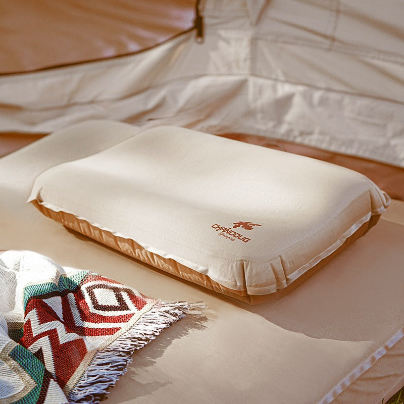 Portable Camping Pillow | Automatic Inflatable High-Elastic 3D Comfort