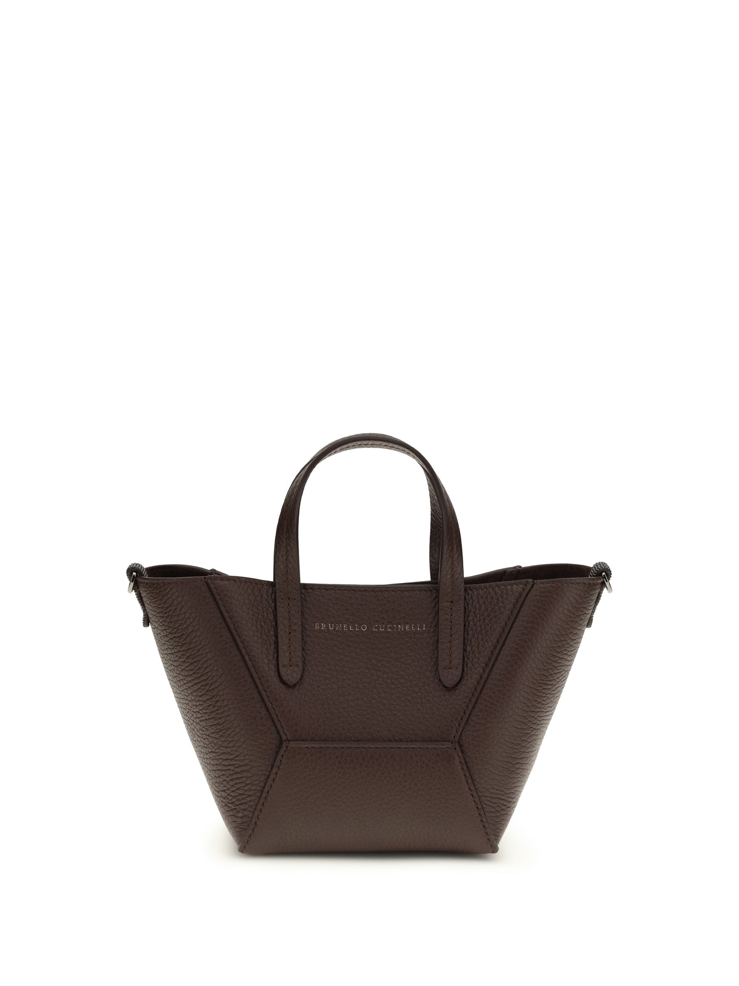Leather Handbag Burgundy