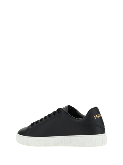 Black Calfskin Sneakers