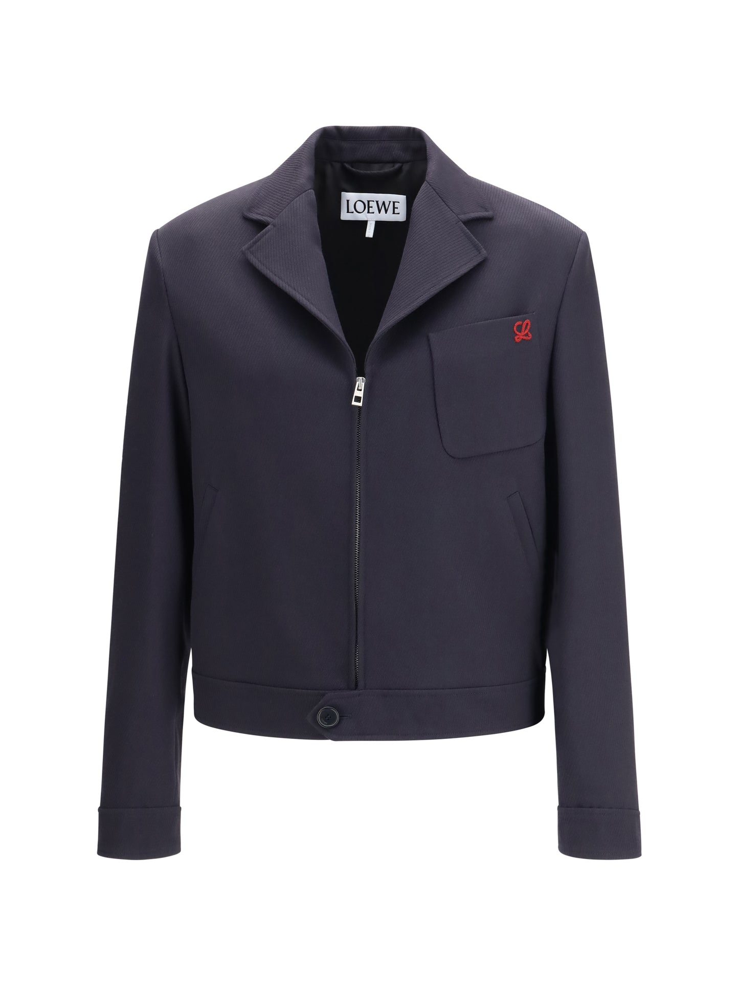 Jacket Cavalry Wool Dark Navy Blue