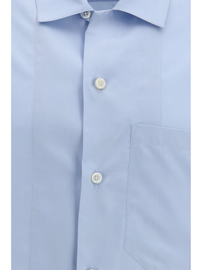 Shirt Havana Silk Light Blue