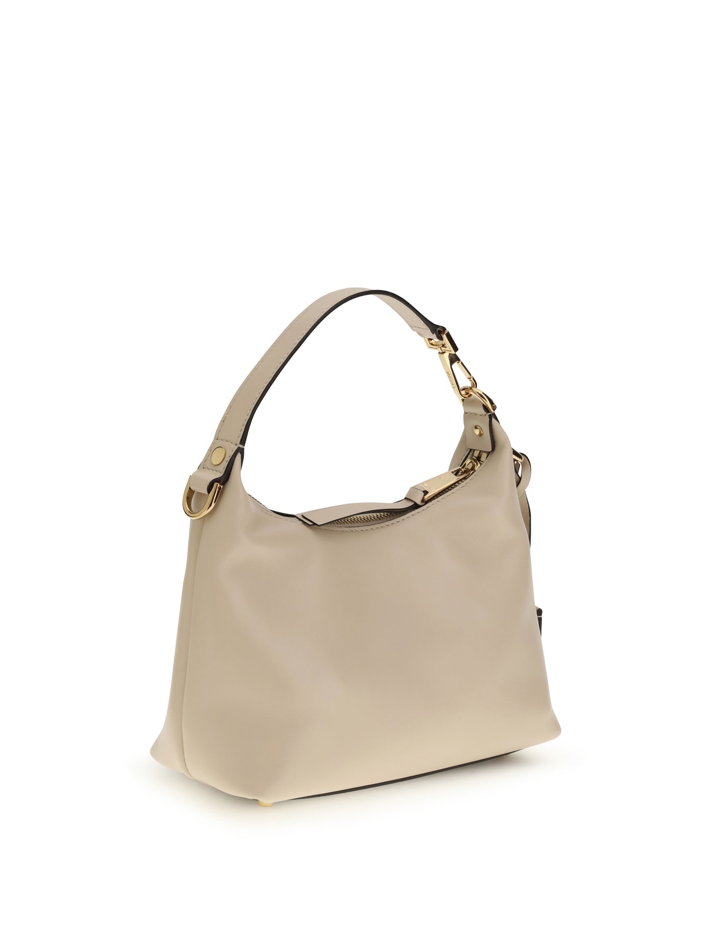 Hobo Handbag Cream/Gold