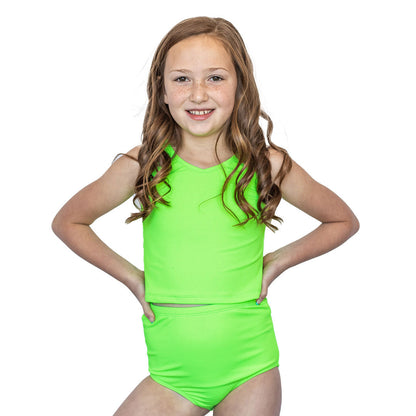 V Neck Tankini Top (Girls)