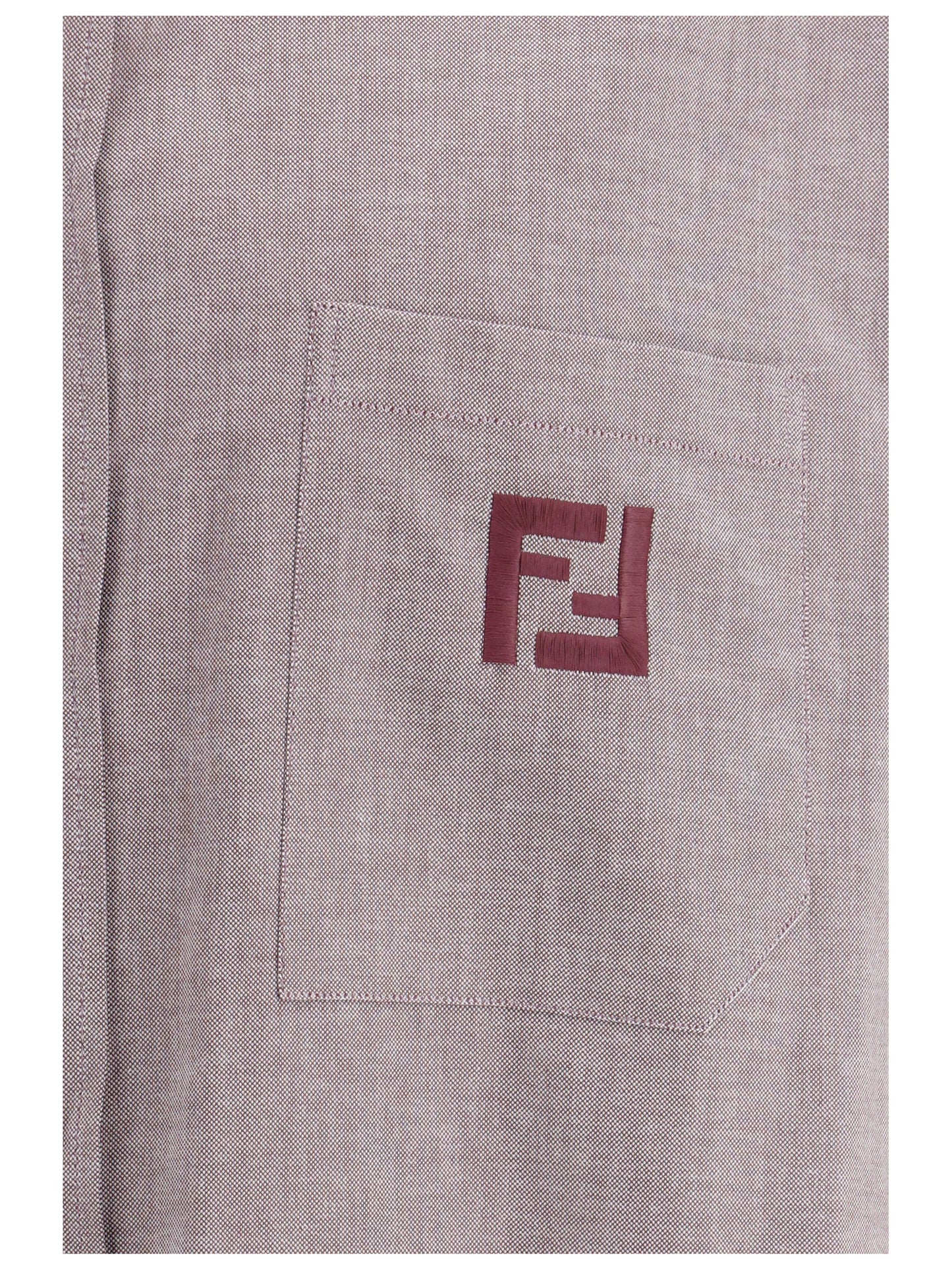 Shirt Oxford Cotton Burgundy