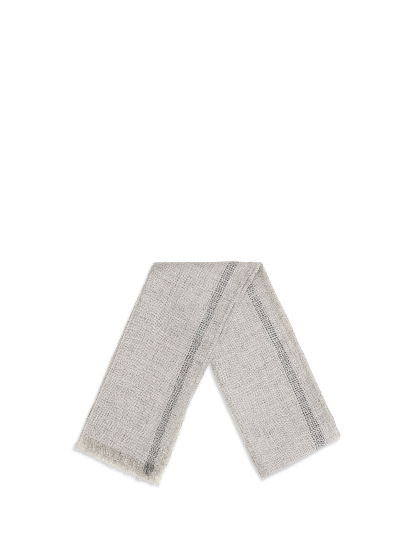 Scarf Linen Jute/Grey