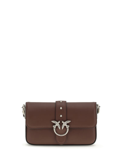 Shoulder Bag Baby Love Burgundy Calf Leather