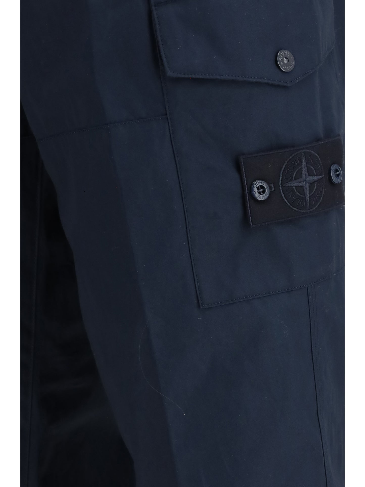 Cotton Pants Navy Blue