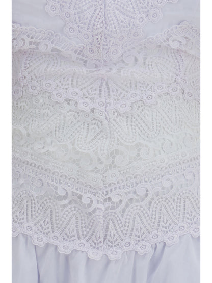 Short Dress Aveline White