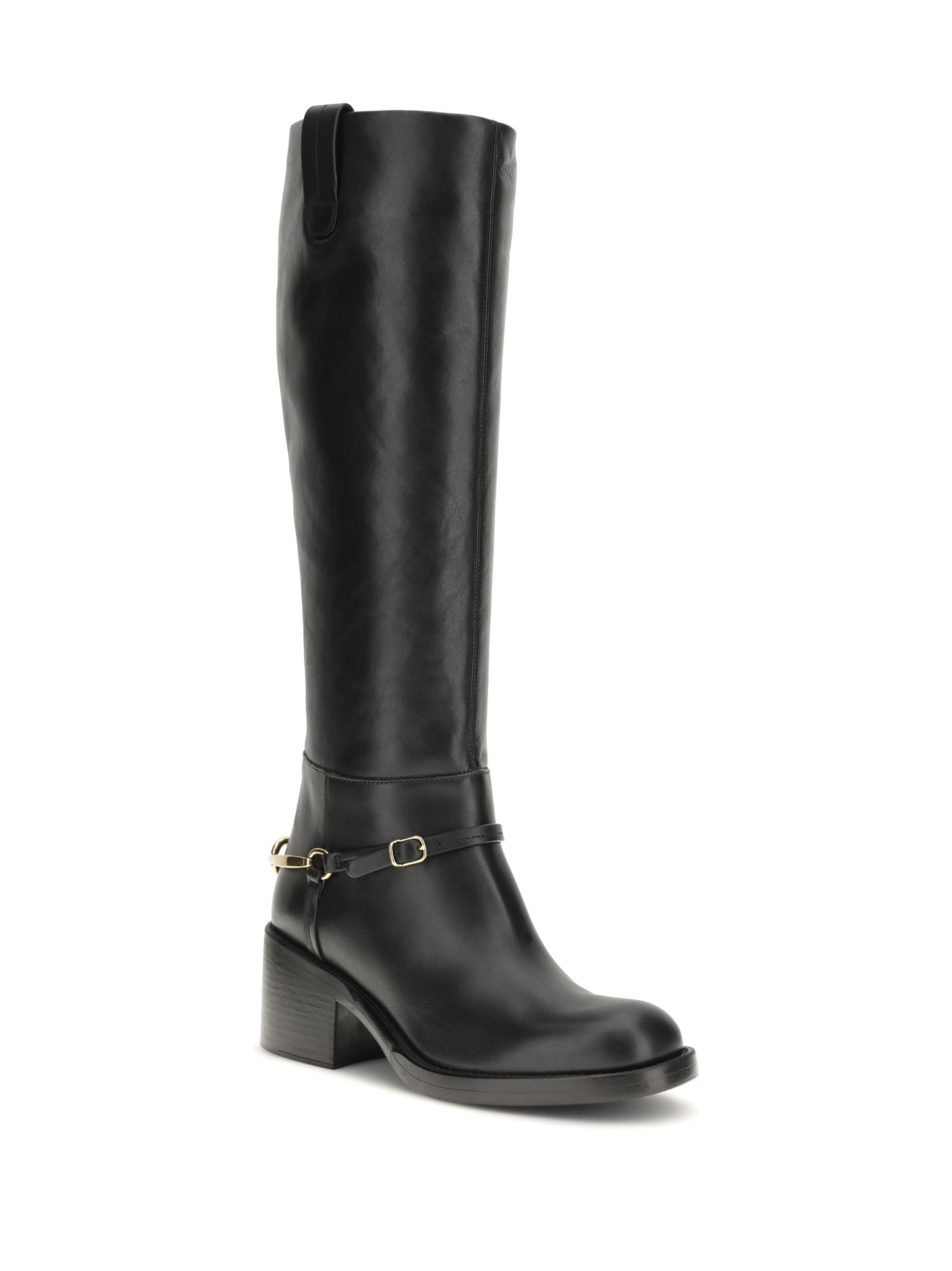 Boots Dakota Black Calfskin