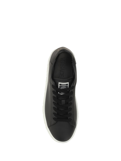 Black Calfskin Sneakers