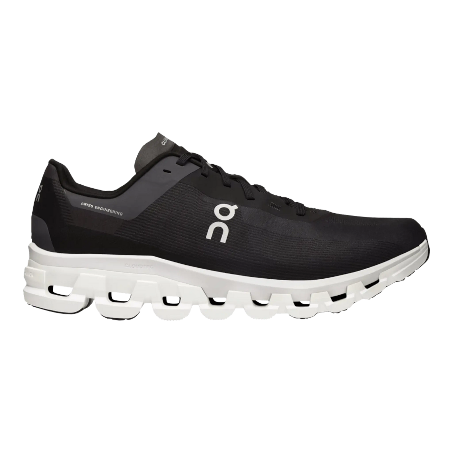 ON CLOUDFLOW 4 MENS BLACK WHITE