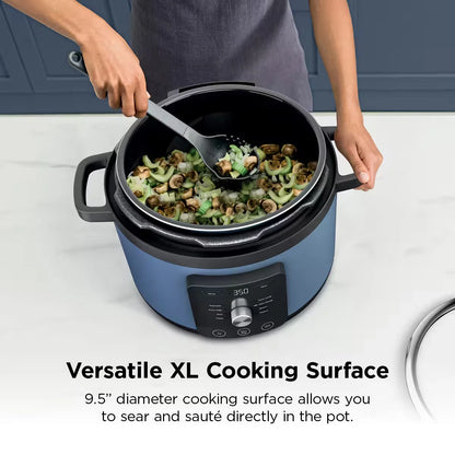 Ninja® HyperHeat™ 9-in-1 Pressure Cooker, 6.5-qt, Blue Macaron, PC201
