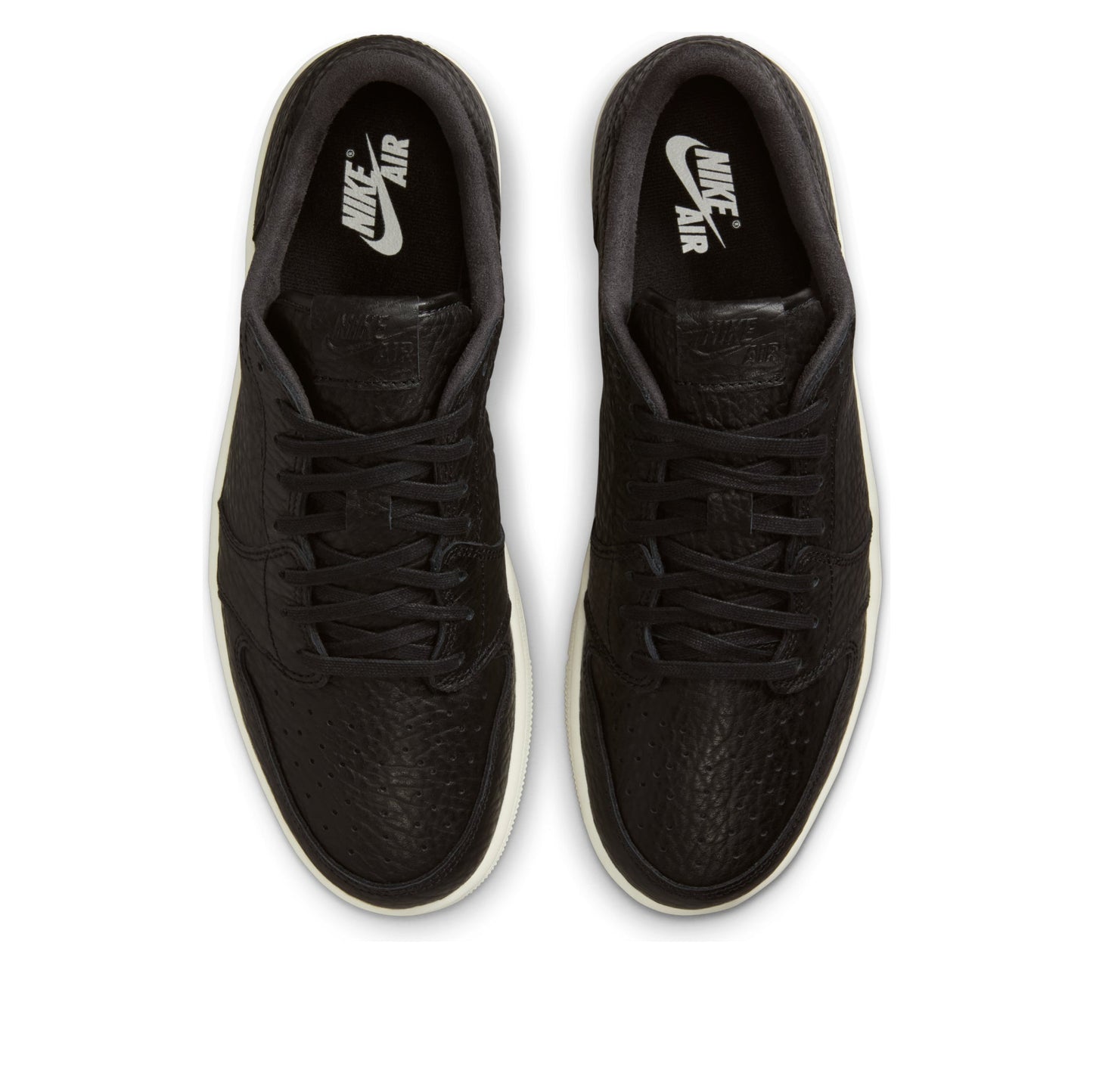 [848775-005] Mens Air Jordan Retro 1 Retro Low Ns 'swooshless Black'