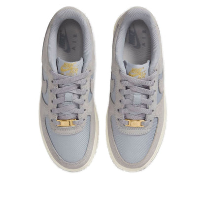 [fz1022-001] Grade School Nike Air Force 1 Lv8 3 Bg 'light Smoke'