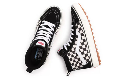 [vn0a5hzya04] Mens Vans Ua Sk8-hi Mte-1 Checkerboard - Black/white/checkerboard