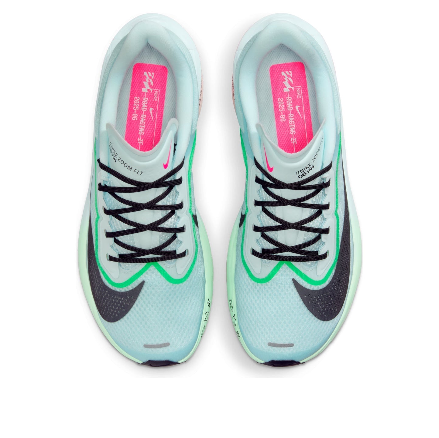 Nike Women's Zoom Fly 6 Glacier Ice/Hyper Pink/Green