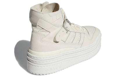 adidas Women's Triple Platforum Hi 'Off-White' Sneakers