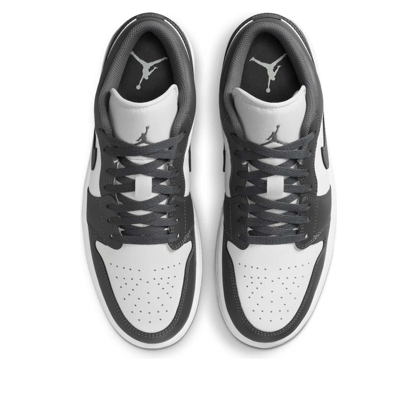 Men's Air Jordan Retro 1 Low 'Grey White'