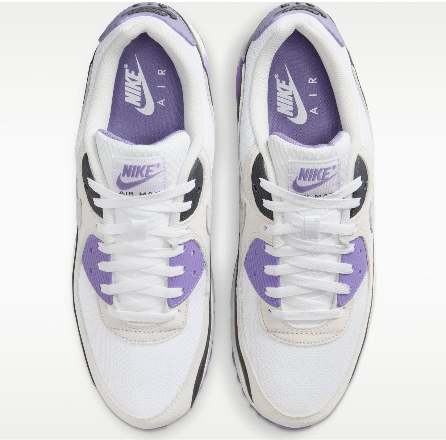 [dm0029-114] Mens Nike Air Max 90 'white Dusty Amethyst'