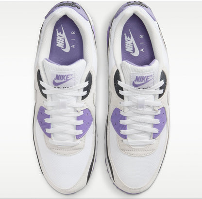 [dm0029-114] Mens Nike Air Max 90 'white Dusty Amethyst'