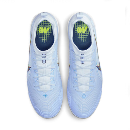Nike Men's Mercurial Air Zoom Vapor 14 Pro Tf 'Football Grey Light Marine' Sneakers