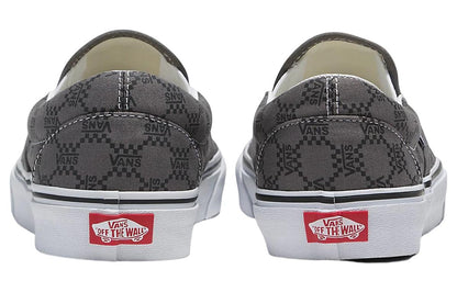 [vn0a7q5dpwt] Mens Vans Classic Slip-on - Monogram Pewter