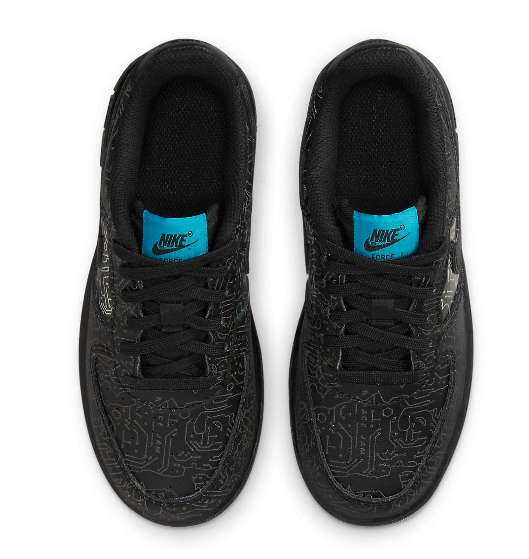 Nike Preschool Air Force 1 Low 'Computer Chip Space Jam' Ps Sneakers