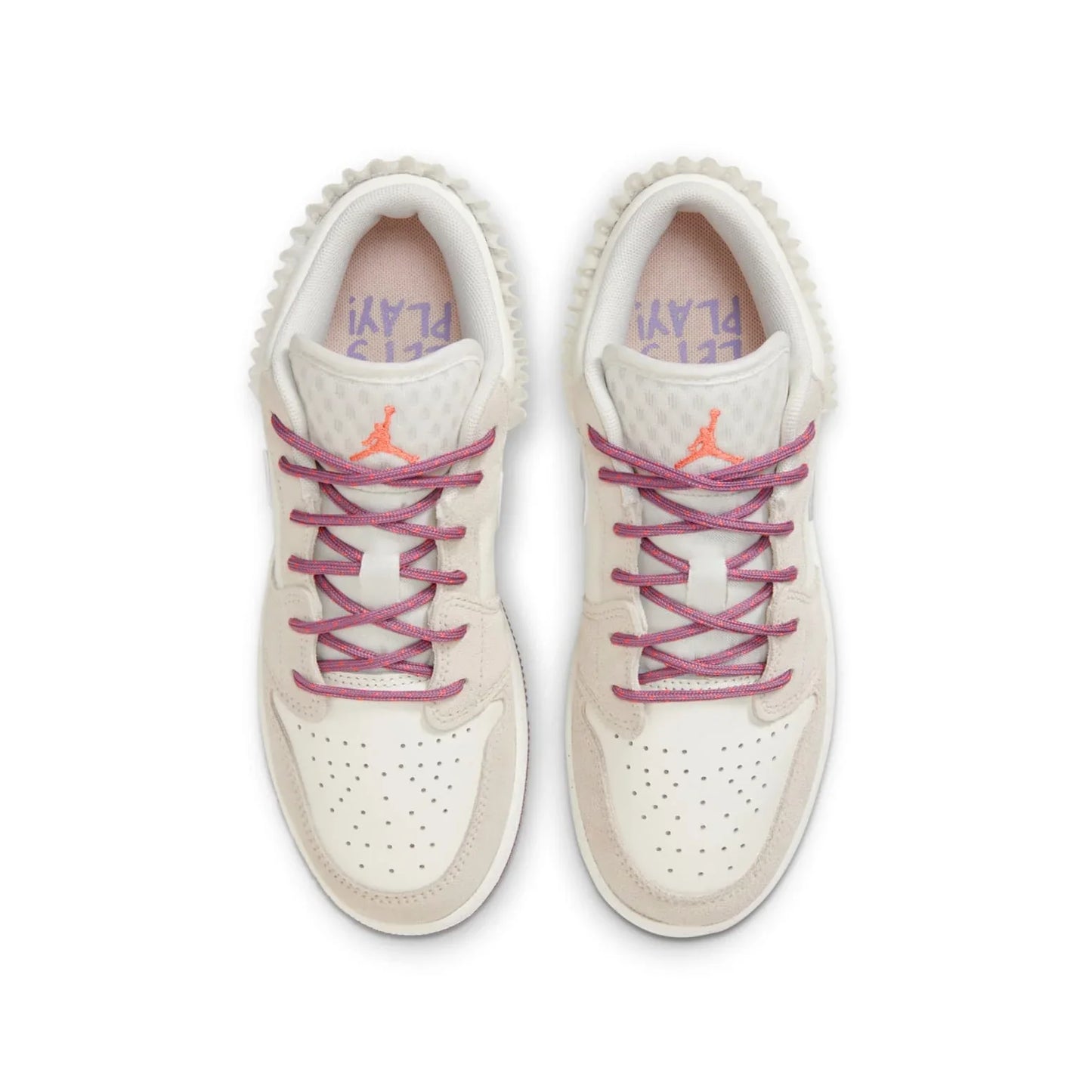 [fq8094-100] Grade School Air Jordan Retro 1 Low Alt Se 'sail Legend Light Brown'