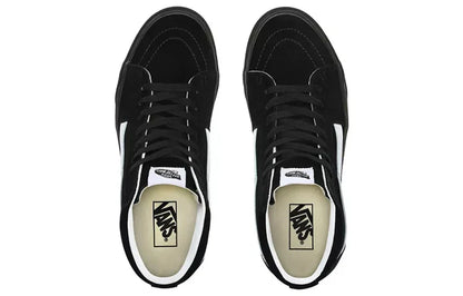 [vn0a4bv618l] Mens Vans Ua Sk8-hi (pig Suede) - Black