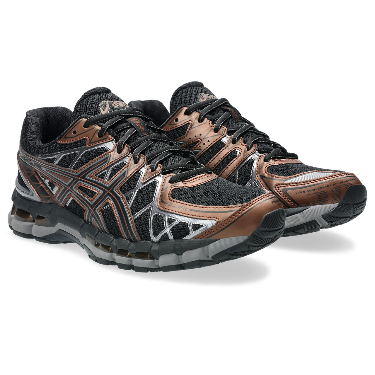 Asics Men's Gel-Kayano 20 'Black Reddish Brown'
