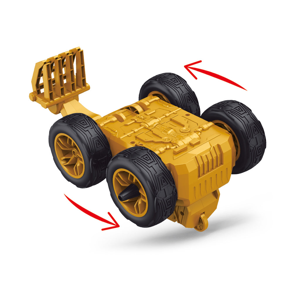 R.C 360 Degree Stunt Wood Clamping Truck