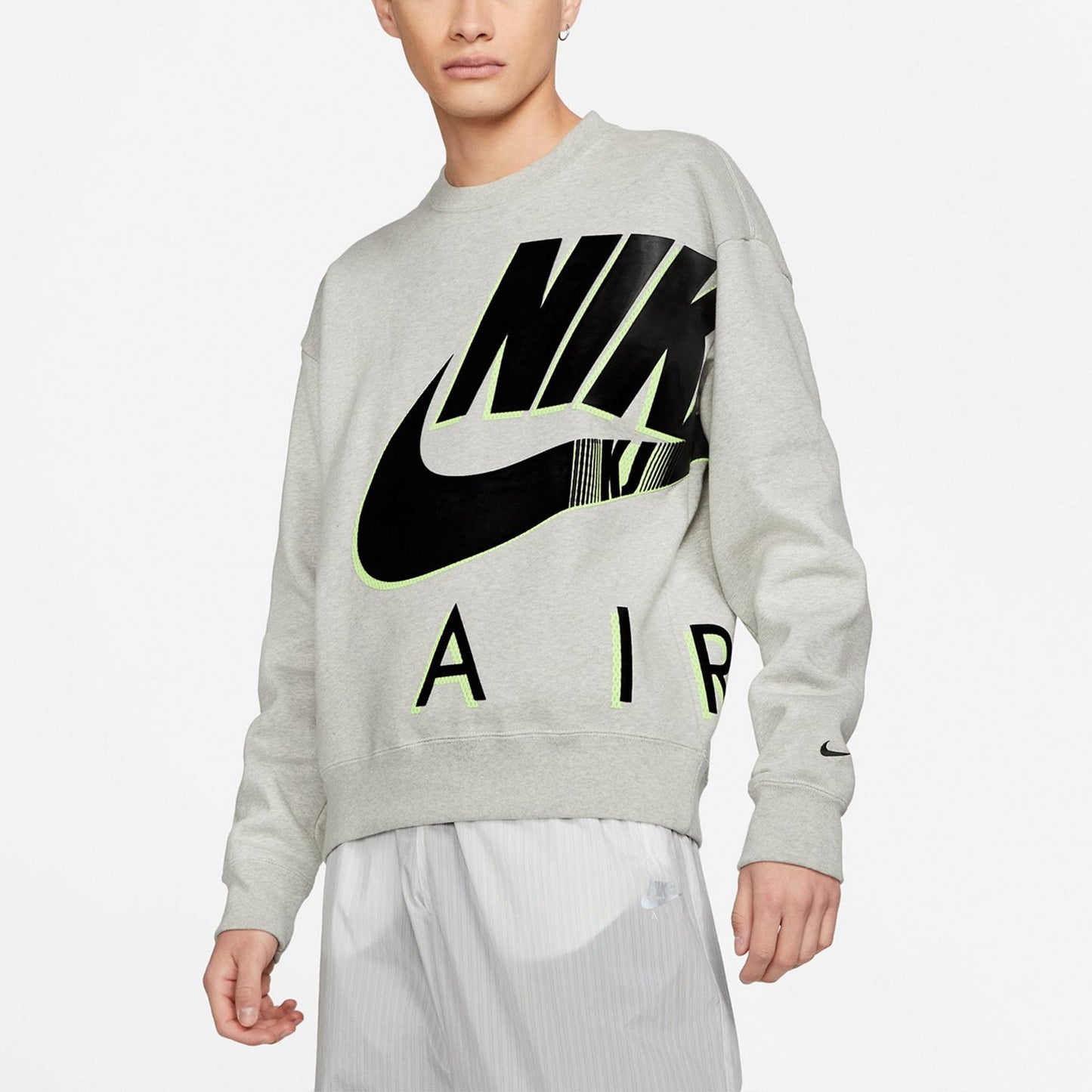 Nike Men's X Kj Kim Jones Fleece Crewneck Sweater Sweatshirt