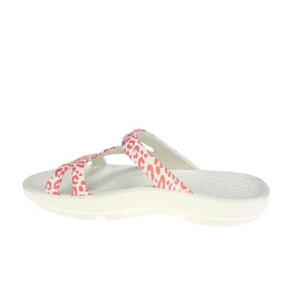 Sovella Active Recovery Sandals Women's PF Slide Pink/Leopard