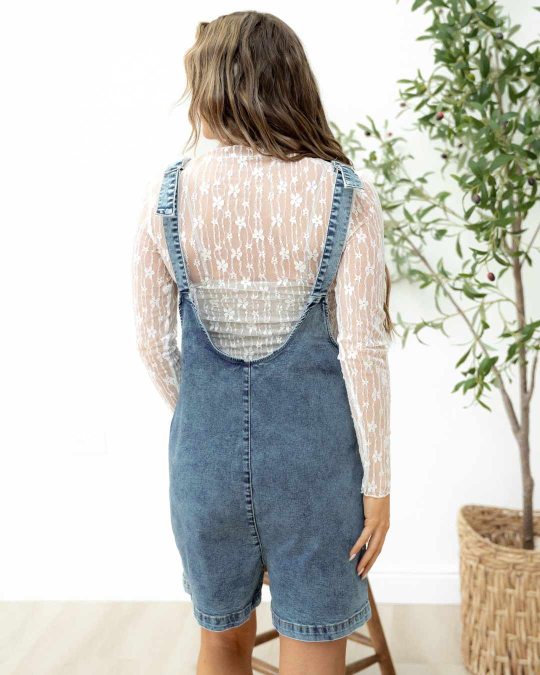 Jett Pocket Denim Romper