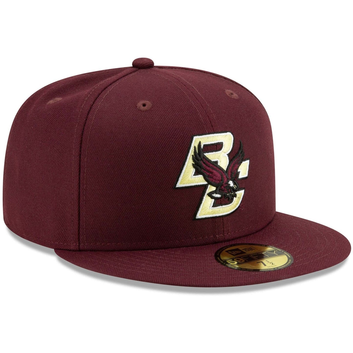 New Era Men's Ncaa 5950 Basic Fitted Hats - Boston College