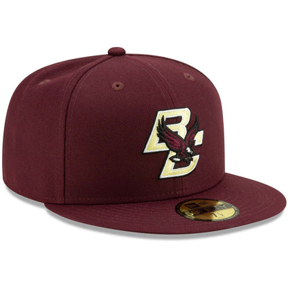New Era Men's Ncaa 5950 Basic Fitted Hats - Boston College