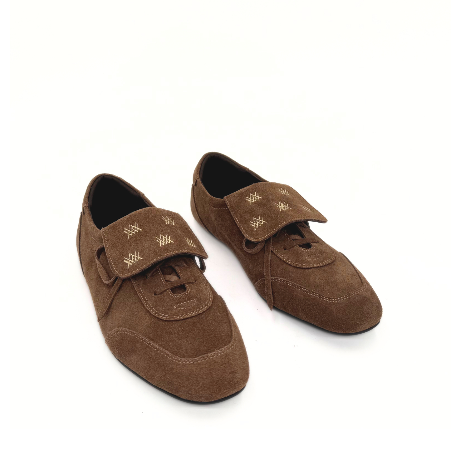 Chelley Suede Sneakers - Brown