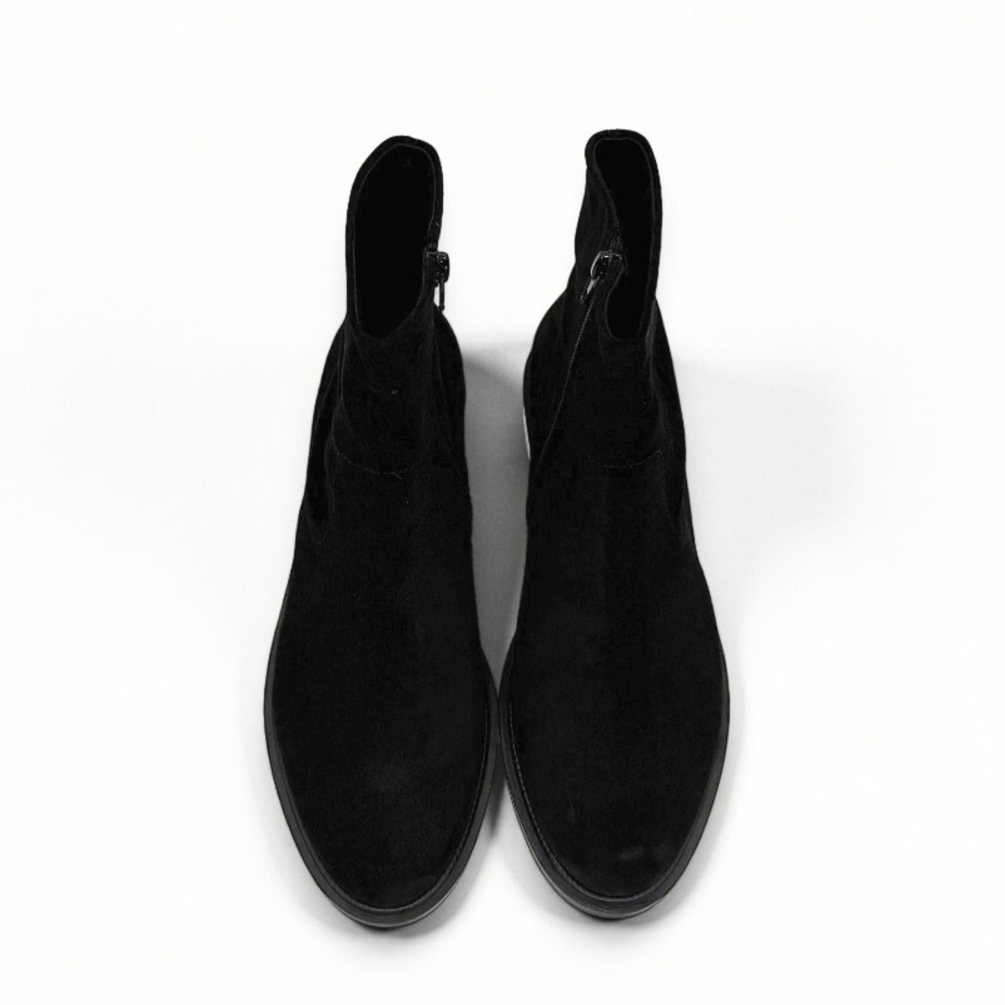 Flacco Suede Booties - Black