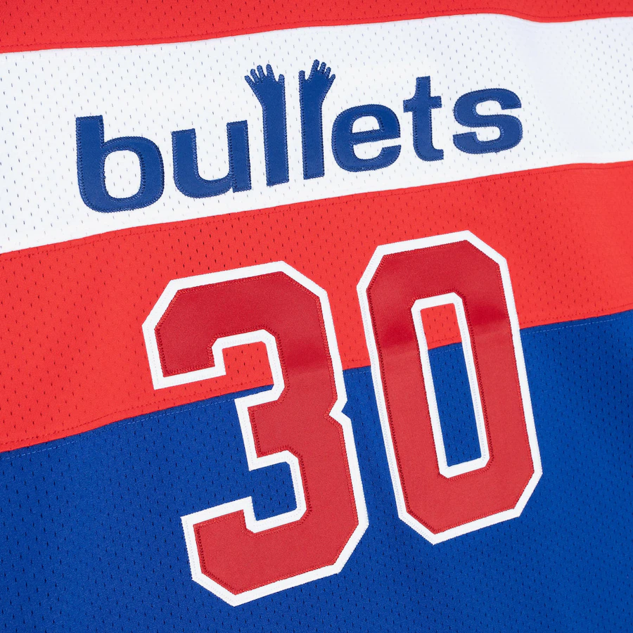 Men's Mitchell & Ness Authentic Jersey Bullets 96-97 Ben Wallace