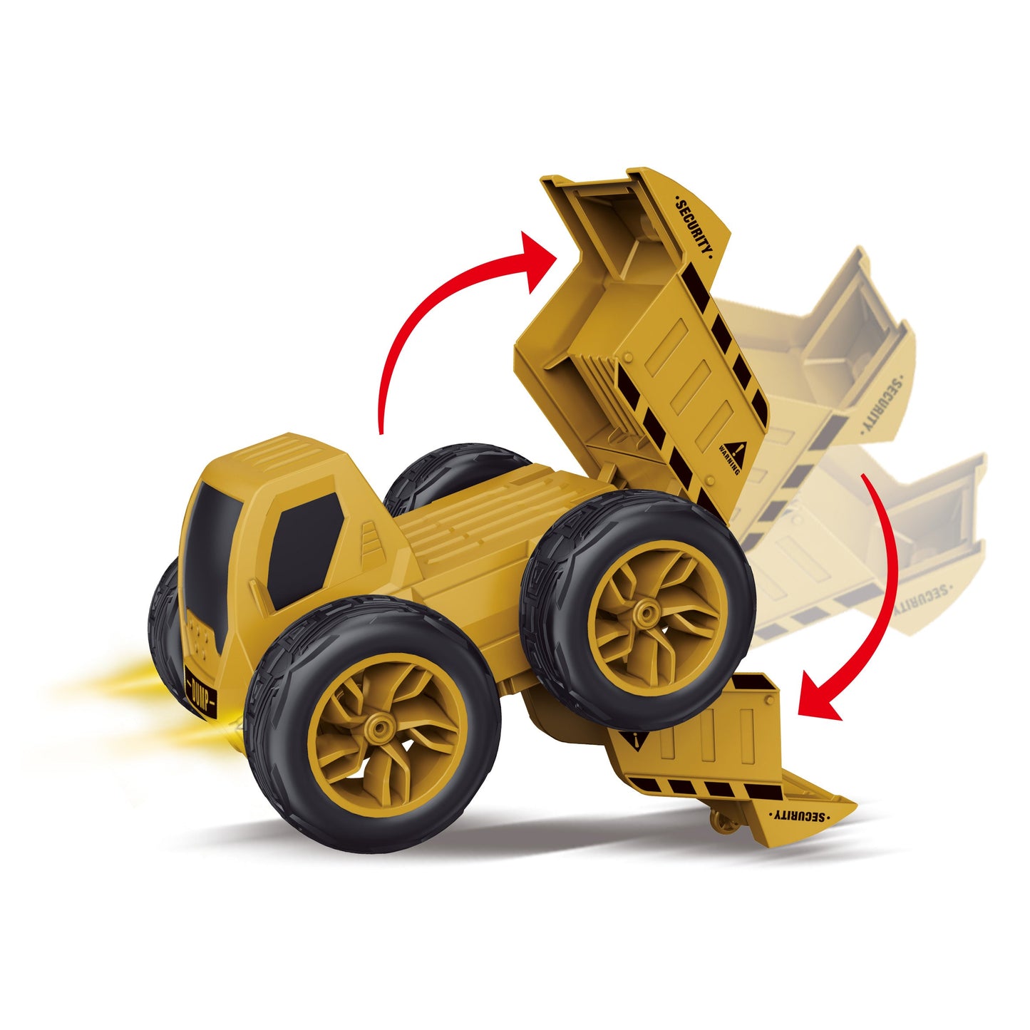 R.C 360 Degree Stunt Dump Truck