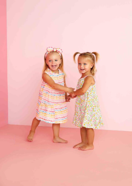 Summer Floral Tiered Dress