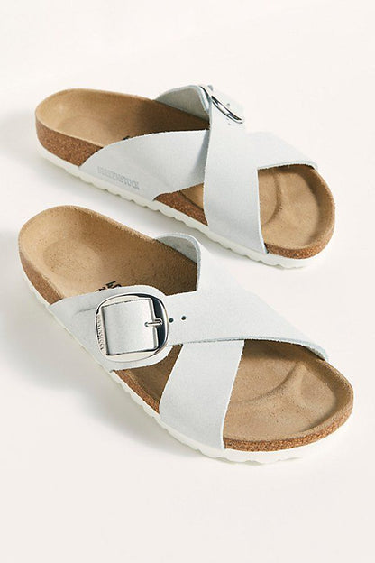 Washed Metallic White-