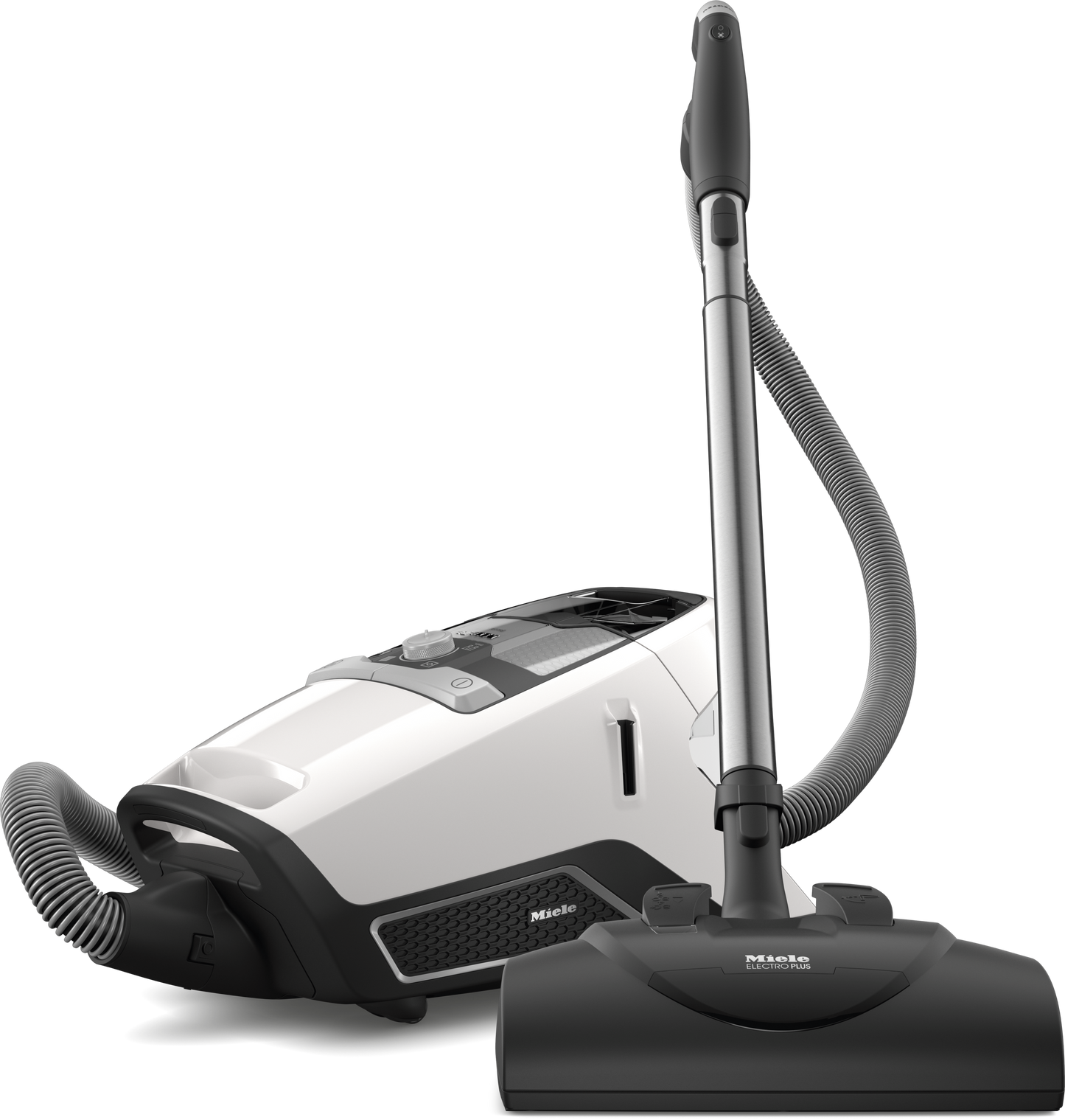 Miele Blizzard CX1 Cat & Dog Powerline Vacuum Canister in Lotus White